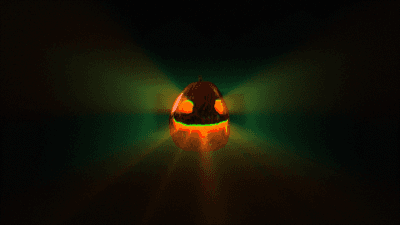 Underground Pumpkin Halloween | Music Visualizer
